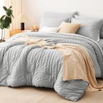 CozyLux King Size Comforter Set Lig
