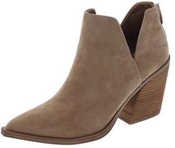 Steve Madden Women's Alyse Fashion Boot, Tan Suede, 10 US