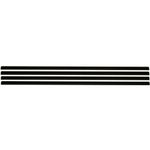 Napoleon L36K Painted Black 36" Upper and Lower Contour Louver Kit Required for Select Napoleon Fireplaces by Napoleon