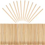 Quesuc Heavy Duty Wood Stylus Tools for Scratch Art Wooden Stylus Stick Art Sticks (Pack of 100)