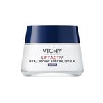 Vichy Night Cream, Liftactiv H.A. Night firming Cream with Hyaluronic Acid & Vitamin C Reduces the Appearance of Fine Lines while Firming the Skin. Dermatologist Tested & Hypoallergenic, 50mL