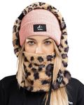 Senllen Balaclava Cold Weather Fleece Windproof Ski Mask Winter Breathable Thermal Face Mask Neck Warmer Scarf Helmet Hood