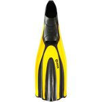 Mares Unisex Adults Avanti Superchannel FF Diving Fins - Compact Durable Flippers with Closed Orthopedic Foot Pocket for Snorkelling & Recreational Diving, Yellow, 40