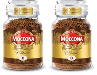 Moccona Classic Dark Roast Instant Coffee 100g | Imported Coffee | Premium Arabica & Robusta Blend | Freeze-Dried | Bold & Strong Flavor (Pack of 2)