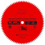Freud LU79R010 Thin Kerf Ultimate Plywood and Melamine Saw Blade 10 Inch x 80t Hi-ATB 5/8 Inch Arbor Perma-Shield Coated, One Size, Multi