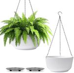 T4U 12 Inch Large Hanging Planters