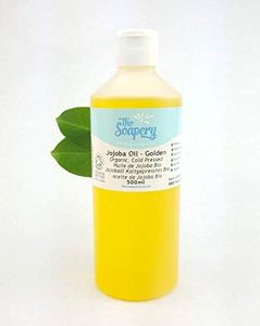 Olio di jojoba biologico spremuto a freddo, 500 ml, puro al 100%