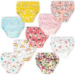 Heekcaa 9 Pack Potty Training Pants, Potty Training Underwear for Toddler Training Pants Reusable Training Pants Girls (UK, Age, 3 Years, Regular, Pink)