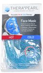 TheraPearl Full Face Reusable Mask, Hot and Cold Therapy with Gel Beads for Acne, Inflammation and Soothing Pain Relief