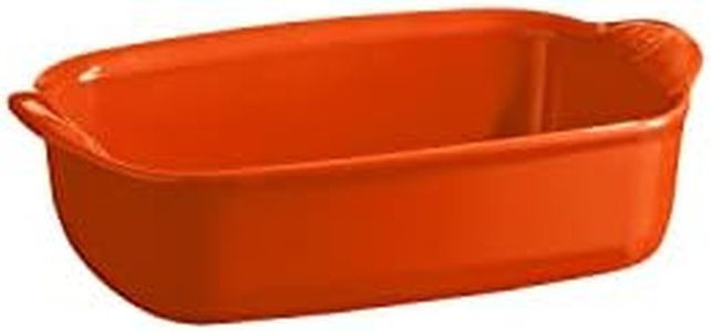 Emile Henry Ultime 8.7" x 5.5", Tuscany Rectangular Baking Dish, 8.5" x 5.75" x 2.25"