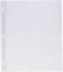 Pioneer Photo Albums Rw85 8.5" X 11" White Top Loading Scrapbook Refill Pages