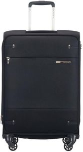 Samsonite Base Boost Medium Soft Luggage, 66cm, 4-Wheel, Expandable, Black