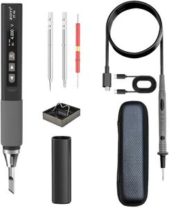 ZOYI Intelligent soldering iron + Multimeter portable high power USB professional soldering iron internal heat home maintenance