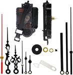 Original Youngtown 12888 Pendulum Type Movement Step Clock Accessory Quartz DIY Movement Kits,4mm (5/32 Inch) Maximum Dial Thickness, 13.5mm (17/32 Inch) Total Shaft Length.
