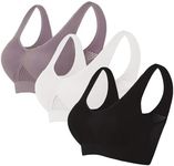 3 Pack Sports Bras for Women High S