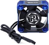 Surpass Rocket RC Motor Cooling Fan Heatsink 28000RPM/8.5V ESC Cooling Fan for 1/8 1/10 RC Car 540 Brushless Motor (Blue)