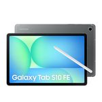 Samsung Galaxy Tab S10 FE Gray 256GB - AI Tablet, 10.9", 90Hz, 13MP Camera, IP68, S Pen Included (CAD Version & Warranty)
