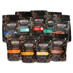 Coffeeza Ground Coffee Bundle Collection: Pack of 9 AA Specialty Coarse Grind Ground Coffee (French Press & Cold Brew) | 9x250g