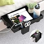SOLEJAZZ Bedside Shelf, Foldable Bu