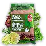 Leafy Greens Variety Pack – Hydroponic/Indoor/Outdoor. Heirloom Lettuce Seeds, Spinach Seeds, Arugula Seeds, Kale Seeds and More | Oh! Canada Seeds | Seeds for Planting