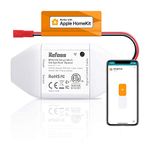 Refoss Smart Wi-Fi Garage Door Opener, Compatible with Apple HomeKit, Siri, Alexa & Google Assistant, Carplay, App Remote Control, Support 2.4GHz Networks Only