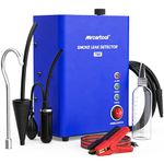 MRCARTOOL T80 Automotive Smoke Machine Leak Detector with Built-in Air Pump EVAP Vacuum Smoke Diagnostic Tester Smoke Machine Leak Tester Pipeline Fuel Leakage Detector for 12V Car, Motorcycle, Boat