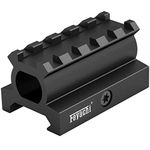 Feyachi RM24 Riser Mount Picatinny Rail 0.83" High, 5 Slots Riser Mount for Red Dot Sight