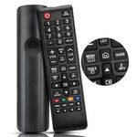 Updated Samsung Remote Control Tv for Samsung TV 3D LCD LED TV Samsung Remote Compatible with all Samsung TVs BN59-01175N AA59-00603A AA59-00786A 59-00741A etc Samsung Remote Control Samsung Tv Remote