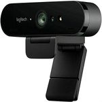 Logitech Brio Webcam - 90 Fps - USB 3.0-4096 X 2160 Video - Auto-Focus - 5X Digital Zoom - Microp