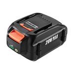 ANTRobut 20V 5.0Ah Lithium Ion Battery for Worx 20V Battery WA3578 WA3520 WA3525 WG151s WG155s WG251s WG540s WG890 WG891 Replacement Worx Battery