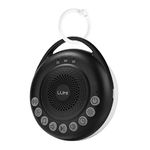 LUMI | Portable White Noise Machine | 24 Sounds | 3 Night Light Levels | Sleep Timer | 20 Hours Battery Life | USB Rechargeable | Baby Sleep Aid | Sleep Sound Machine - Black