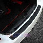 Rear Bumper ProtectorEJ's Super CAR Rear Bumper Guard Rubber and Rear Guard Bumper Protector Prevent Scratches While Unloading and Loading for fits Most carsEasy D.I.Y. Installation(35.8 inch)