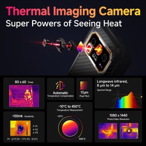 Ulefone Armor 27T Rugged Thermal Smartphone – Waterproof, Infrared Camera