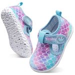 JOINFREE Toddler Shoes Boys Girls Water Shoes Barefoot Kids Breathable Sneakers for Walking Colorful Scale 6 Toddler
