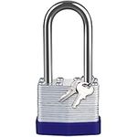 Padlock with Key, [1-5/8-inch Long Shackle] Diyife 40mm Heavy Duty Padlocks Outdoor Weatherproof Lock Laminated Steel Padlocks keyed Alike for School, Gym Locker, Garage, Shed, Fence, Warehouse