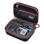 Smatree G75 Carrying Case for GoPro Hero 2018, GoPro Hero 8/7/6/5/4/3/2/1/DJI Osmo Action