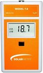 Solarmeter Model 7.0 Erythema Effective UV Meter, Digital UV Radiometer, Portable UV Meter to Monitor Solar Light to Prevent Sunburn & Red Skin, Measures 280-400 nm, from 0-199.9 MED/Hour