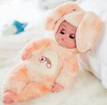 Kriva Export Cute Looking Musical Rhyming Babydoll,Big Stroller Dolls, Laughing and Singing Soft Push Stuffed Talking Doll Baby Girl Toy for Kids (Multicolor)