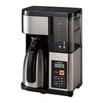 ZOJI Rushi EC-YTC100XB Coffee Maker, 10 Cup, Stainless Steel/Black