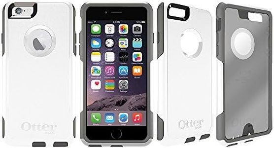 OtterBox Commuter Series Case for iPhone 6/6s - Retail Packaging - Glacier (White/Gunmetal Grey)