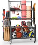 Garage Sports Equipment Organizer -