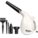 Compucleaner 2.0 -Durable ABS Plastic Electric High Compressed Air Duster - Computer Cleaner Blower - Keyboard Cleaner - Electronic Devices and Laptop Cleaner - Replaces Compressed Air Cans-White