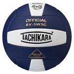 Tachikara Sensi-Tec Composite High Performance Volleyball (White/Navy)