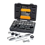 GEARWRENCH 42 Pc. SAE Ratcheting Tap and Die Set - 3885