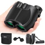 Kylietech Compact Binoculars for Adults Kids, 12x25 Binoculars Lightweight and Waterproof for Bird Watching, Mini Binoculars with FMC Lens BAK-4 Prisms for Outdoor, Travel, Concerts