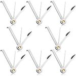 8pcs Stainless Steel 3 In1 Smoking Tobacco Pipe Reamers Tamper Cleaner Cleaning Tool for Hookahs Pipe Water Pipe