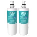 AQUACREST 3US-AF01 Under Sink Water Filter, Replacement for Standard 3US-AF01, 3US-AS01, Aqua-Pure AP Easy C-CS-FF, WHCF-SRC, WHCF-SUFC, WHCF-SUF Water Filter (Pack of 2)