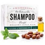 J.R. Liggett Jojoba And Peppermint Shampoo Bar 3.50 Ounces
