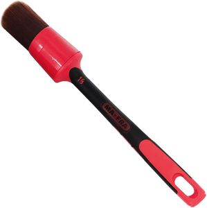 Ma-Fra, Pennello Red Car Detailing Dimensione 35mm, Pennello per la Pulizia di tutte le Superfici Interne ed Esterne Auto come Cerchi in Lega, Plastiche, Vano Motore, Volante e Cuciture dei Sedili