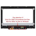 Original New Screen Replacement for Lenovo 300E Chromebook 2nd Gen AST MTK LCD Module Display Touch Screen Digitizer 5D10Y67266 5D10Y97713 5D10T79505 5D11B01178 5D10T95195 81MB 82CE 81QC